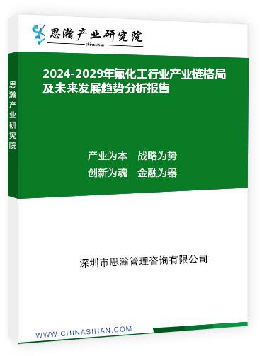 2024-2029年氟化工行业产业链格局及未来发展趋势分析报告